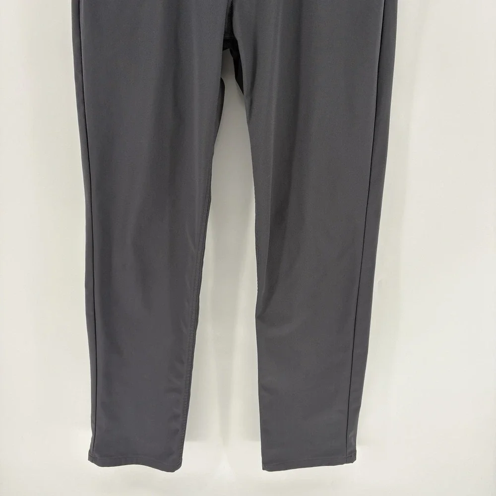 Levi's 511 Slim Tech Five Pocket Pants Mid Rise Stretch Gray UPF 50+ Men 33X32